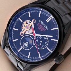 TAG Heuer Mikro Pendulum Black Dial Automatic Watch